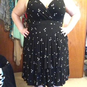 Torrid summer hearts dress with pockets